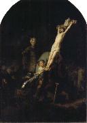 REMBRANDT Harmenszoon van Rijn The Raising of the Cross china oil painting artist